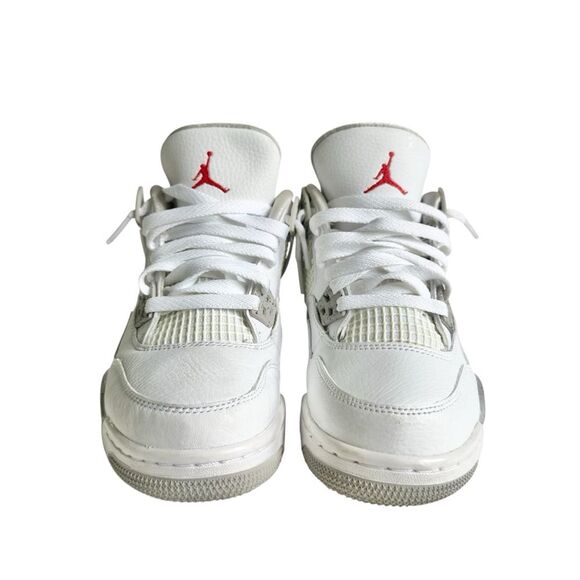 🔃Air Jordan 4 Retro White Basketball Sneakers - Picture 4 of 9